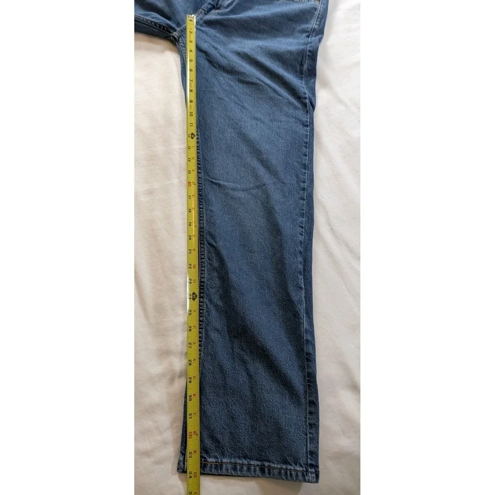 Levi's 505 Men's Regular Fit Straight Leg Jeans Blue‎ Denim Size 38x34